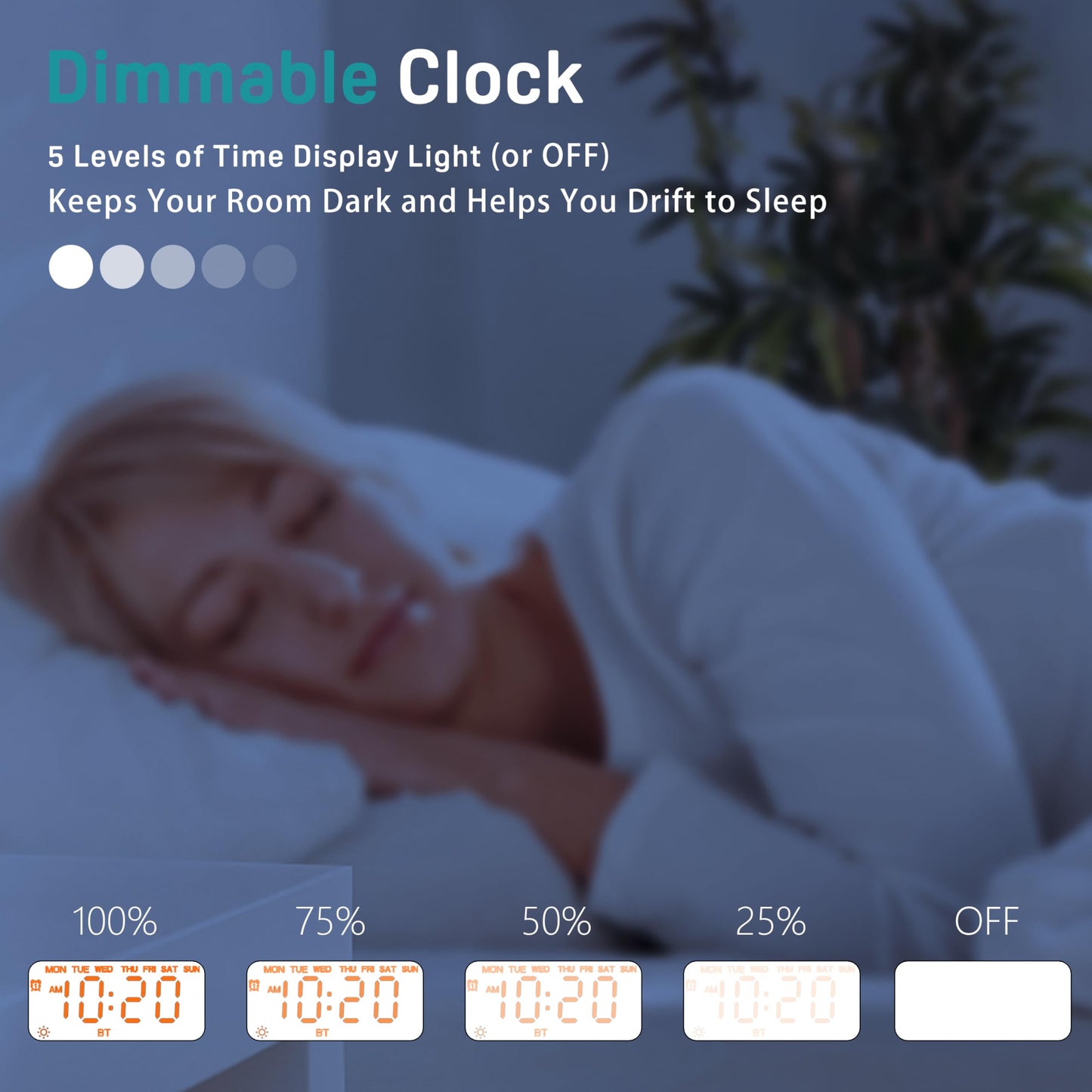 JALL Sound Machine White Noise Machine with 22 Soothing Sounds, 17 Night Lights, Bluetooth Speaker, Sleep Timer, Wake Up Light Sunrise Alarm Clock for Bedrooms, Ideal Gift for Baby, Kids, Seniors